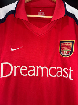 ARSENAL HENRY 2000-2001 ORIGINAL JERSEY Size XL
