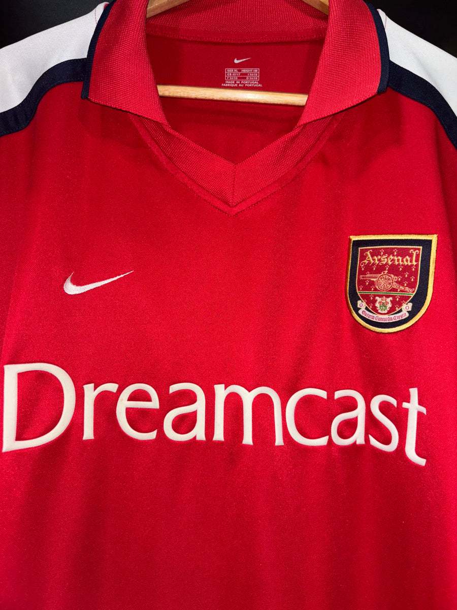 ARSENAL HENRY 2000-2001 ORIGINAL JERSEY Size XL
