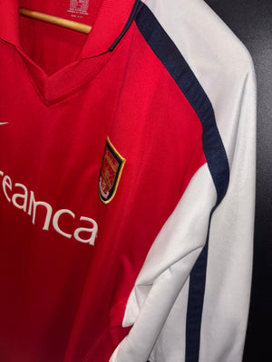 ARSENAL HENRY 2000-2001 ORIGINAL JERSEY Size XL