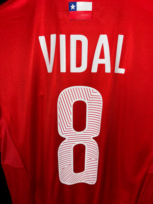 CHILE VIDAL 2014-2015 ORIGINAL  JERSEY SIZE L