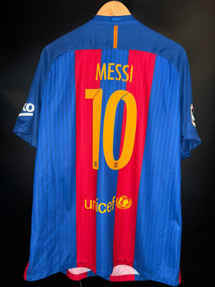 BARCELONA MESSI 2016-2017 ORIGINAL JERSEY Size XL