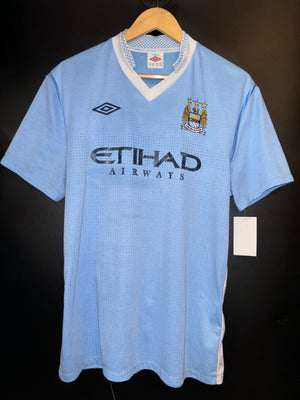 MANCHESTER CITY AGUERO 2011-2012 ORIGINAL JERSEY Size L