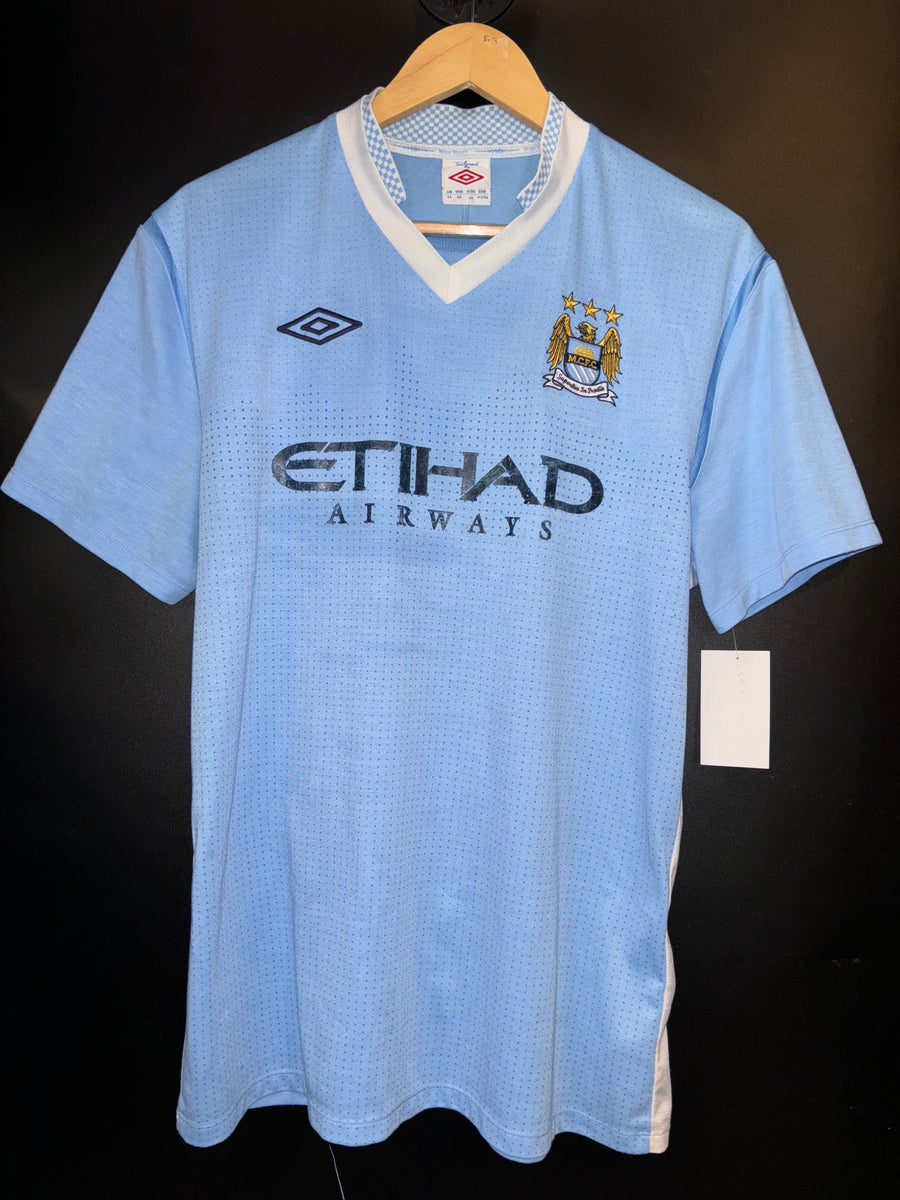 MANCHESTER CITY AGUERO 2011-2012 ORIGINAL JERSEY Size L