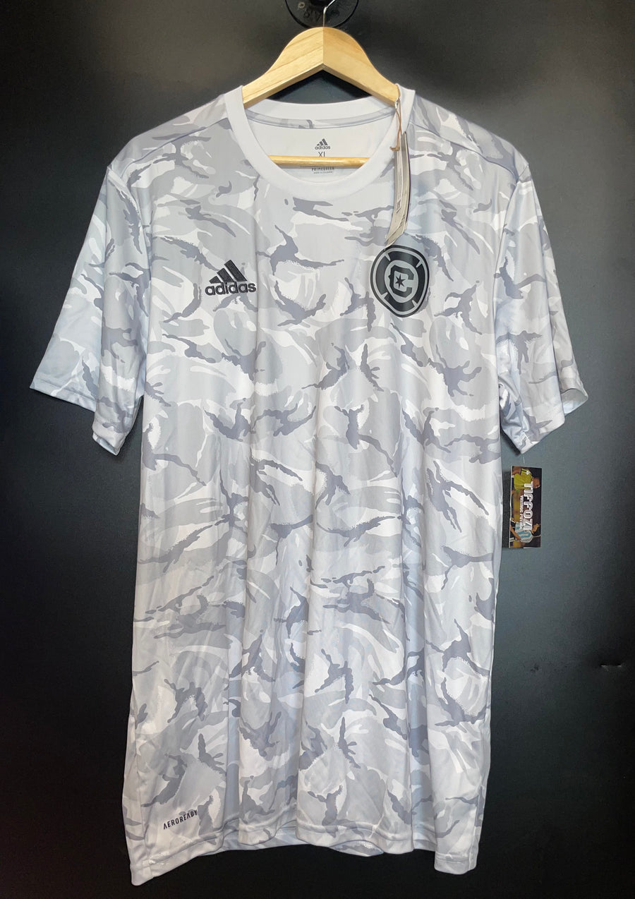 CHICAGO FIRE 2022 PRE GAME  ORIGINAL JERSEY Size  XL