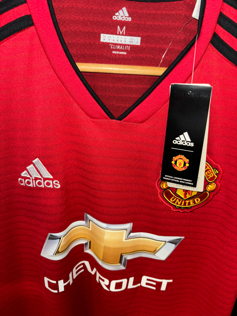 MANCHESTER UNITED POGBA 2018-2019 ORIGINAL JERSEY Size M