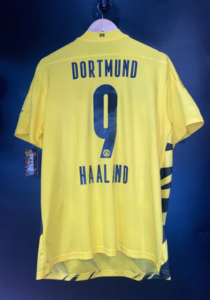 BORUSSIA DORTMUND HAALAND 2021-2022 ORIGINAL JERSEY SIZE XL