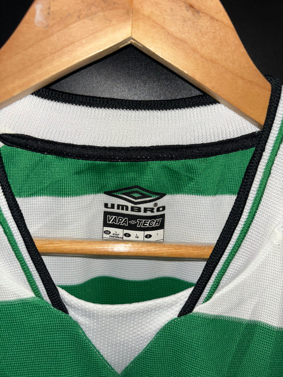 CELTIC LARSSON 2002-2003 ORIGINAL JERSEY SIZE L