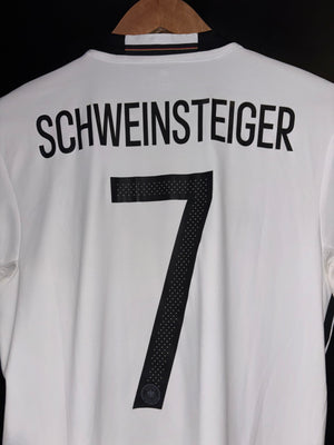 GERMANY SCHWEINSTEIGER 2016-2017 ORIGINAL JERSEY SIZE S