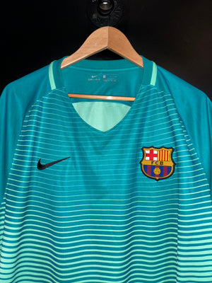 BARCELONA NEYMAR JR 2016-2017 ORIGINAL AWAY JERSEY Size 2XL