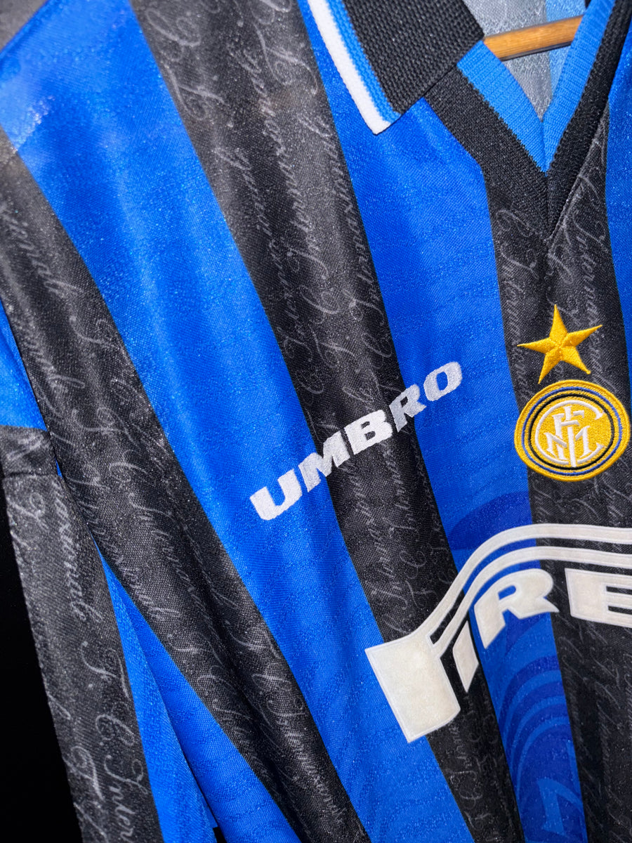INTER MILAN RONALDO 1997-1998  JERSEY SIZE XL