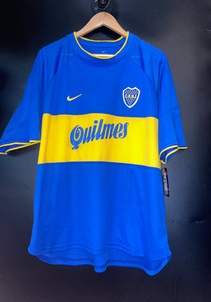 BOCA JUNIORS 2000 JUAN ROMAN RIQUELME ORIGINAL JERSEY Size XL