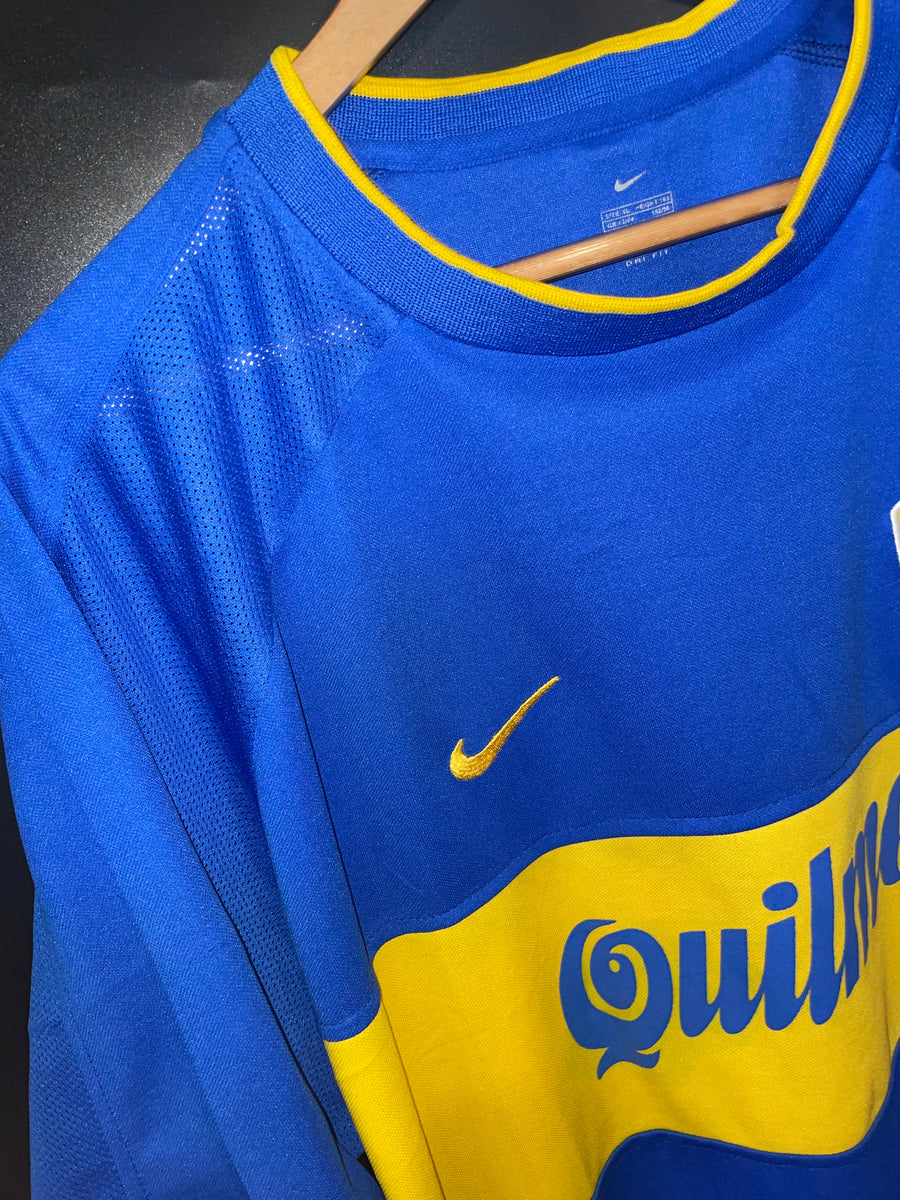 BOCA JUNIORS 2000 JUAN ROMAN RIQUELME ORIGINAL JERSEY Size XL