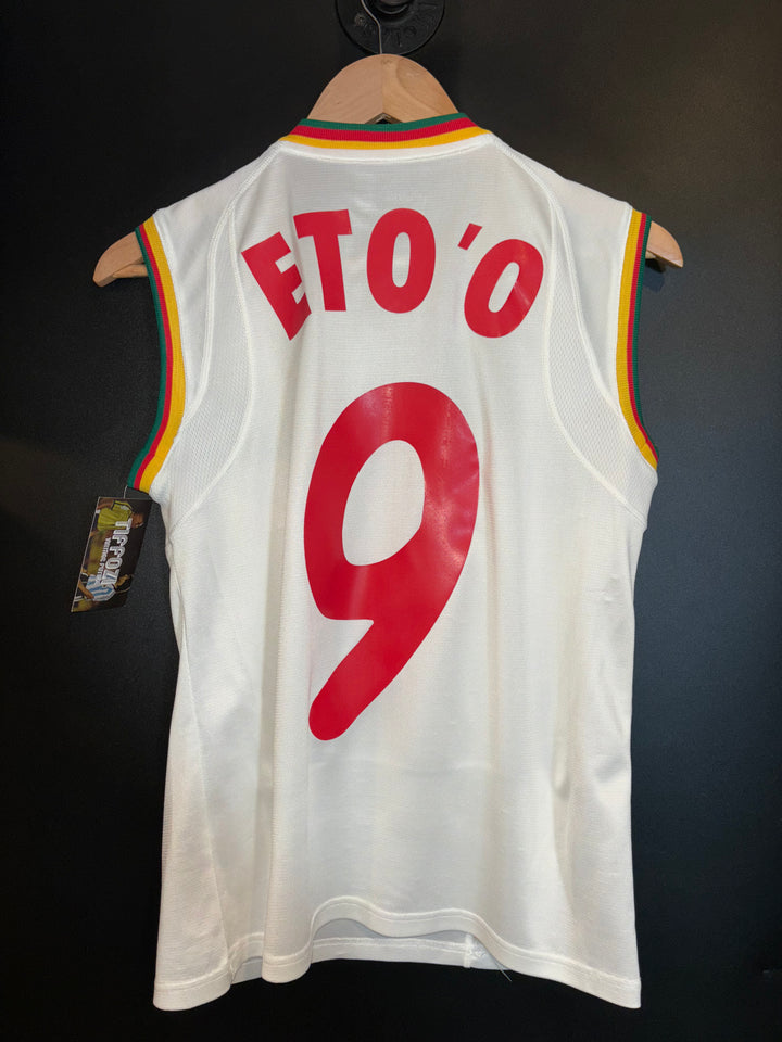 CAMEROON ETO'O 2002-2003 ORIGINAL JERSEY Size S