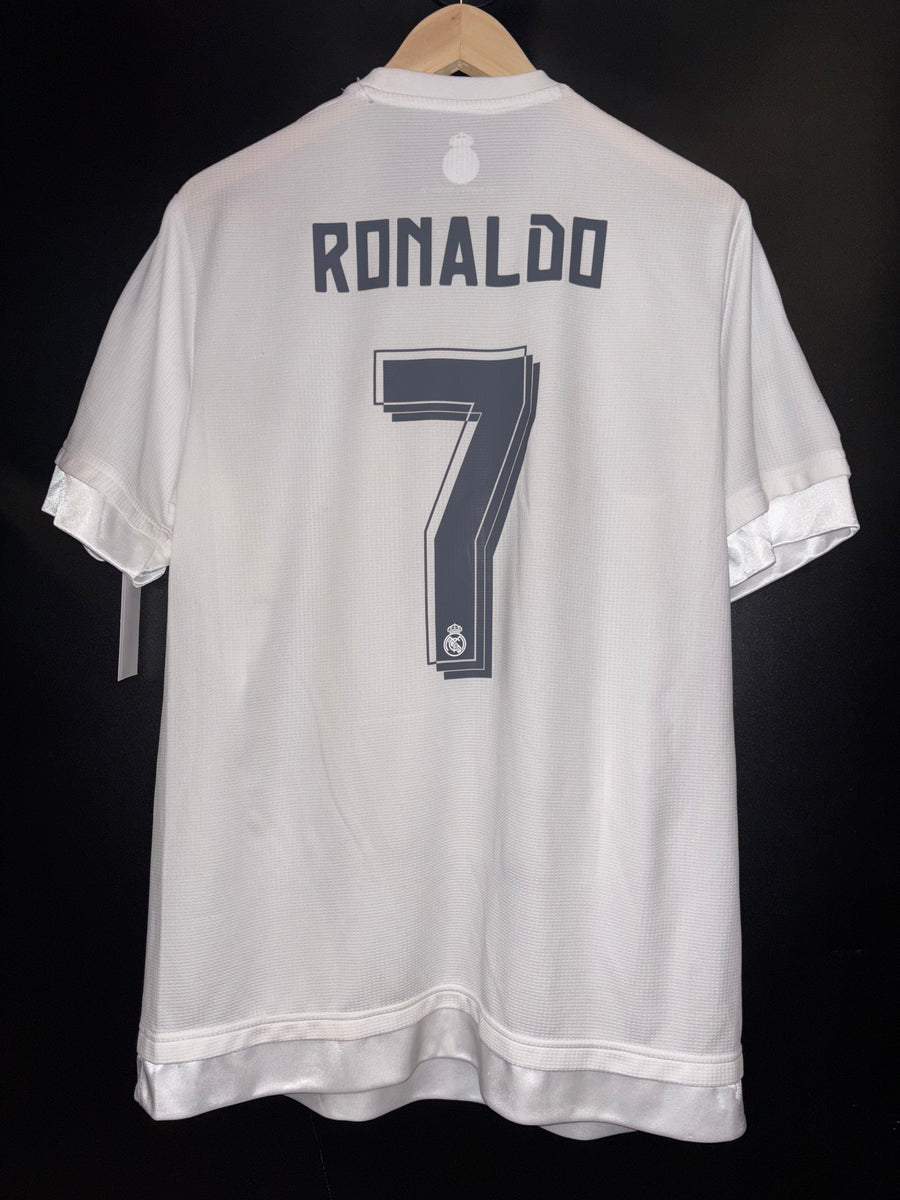 REAL MADRID RONALDO 2015-2016 ORIGINAL JERSEY SIZE L
