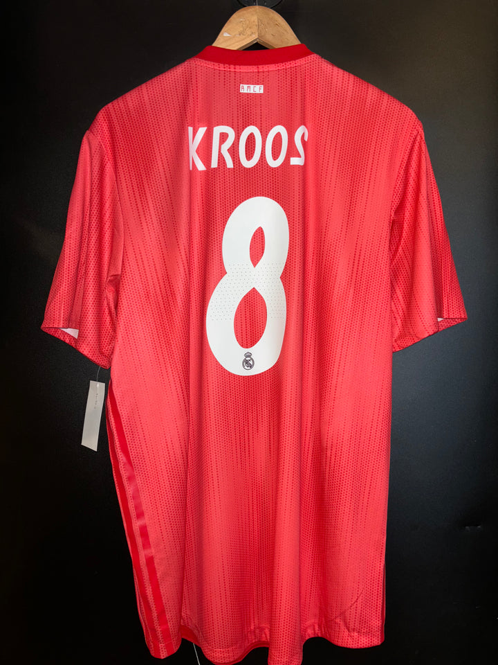 REAL MADRID KROOS 2018-2019 ORIGINAL PLAYER JERSEY Size XL