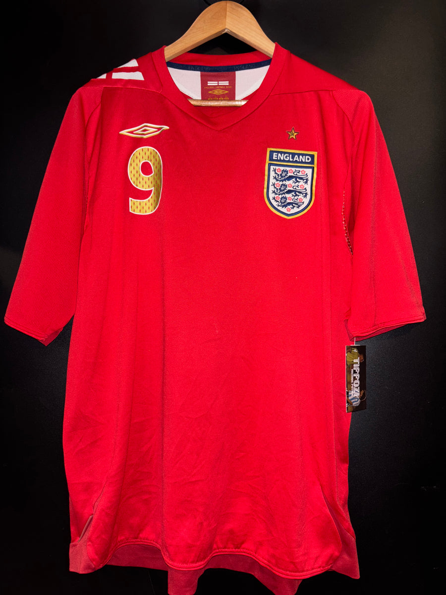 ENGLAND ROONEY 2006-2007 ORIGINAL JERSEY Size XL