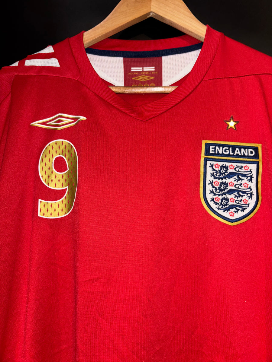 ENGLAND ROONEY 2006-2007 ORIGINAL JERSEY Size XL