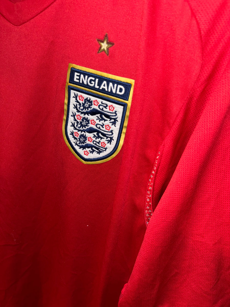 ENGLAND ROONEY 2006-2007 ORIGINAL JERSEY Size XL