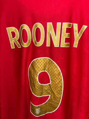 ENGLAND ROONEY 2006-2007 ORIGINAL JERSEY Size XL