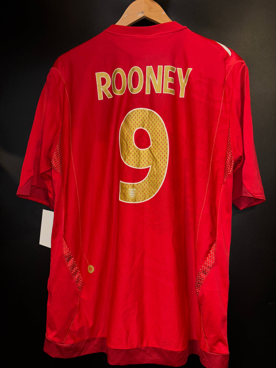 ENGLAND ROONEY 2006-2007 ORIGINAL JERSEY Size XL