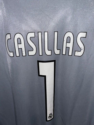REAL MADRID CASILLAS 2004-2005 ORIGINAL JERSEY Size M