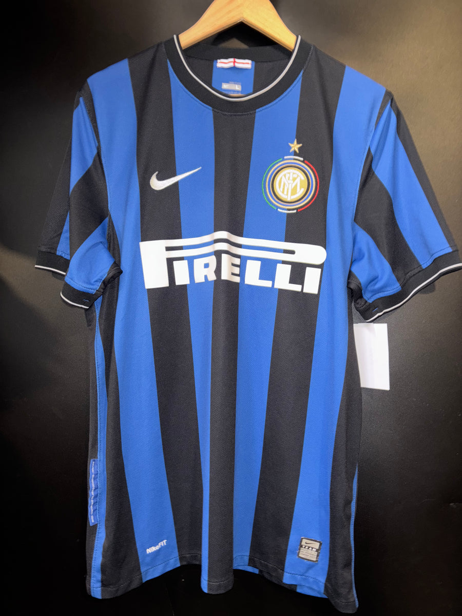 INTER MILAN ZANETTI 2009-2010 ORIGINAL JERSEY Size L