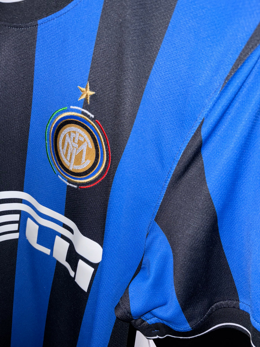 INTER MILAN ZANETTI 2009-2010 ORIGINAL JERSEY Size L