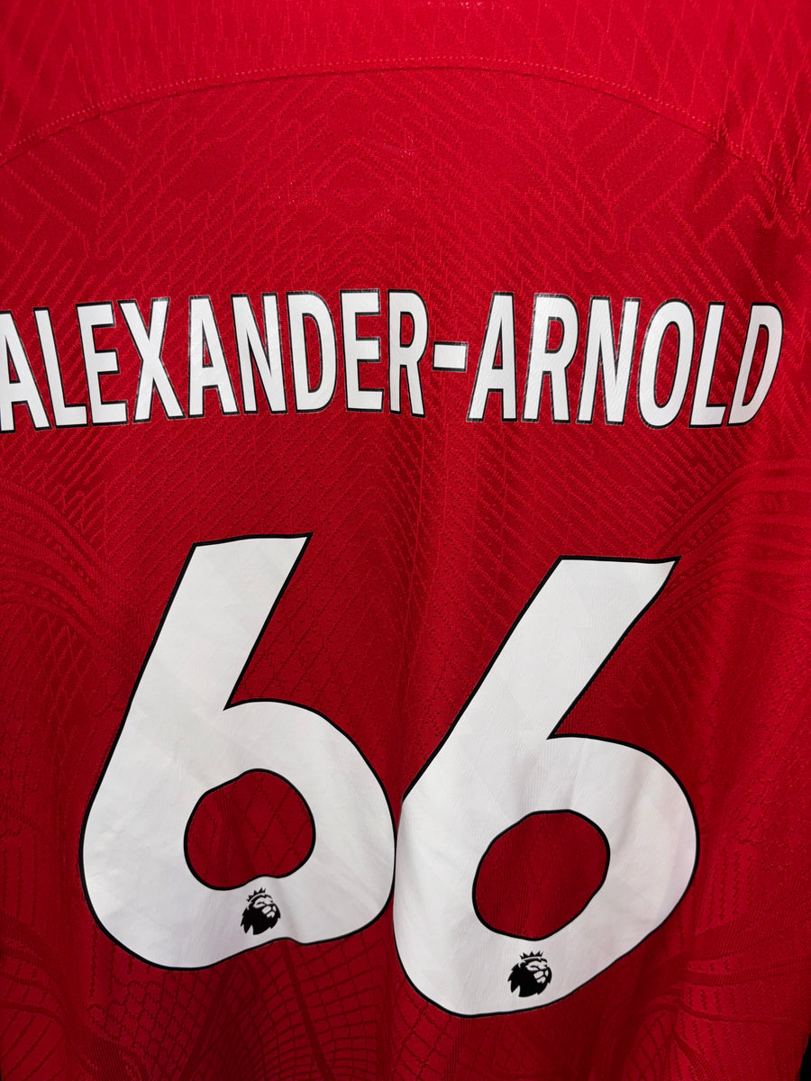 LIVERPOOL ALEXANDER-ARNOLD 2023-2024 ORIGINAL PLAYER JERSEY Size XL