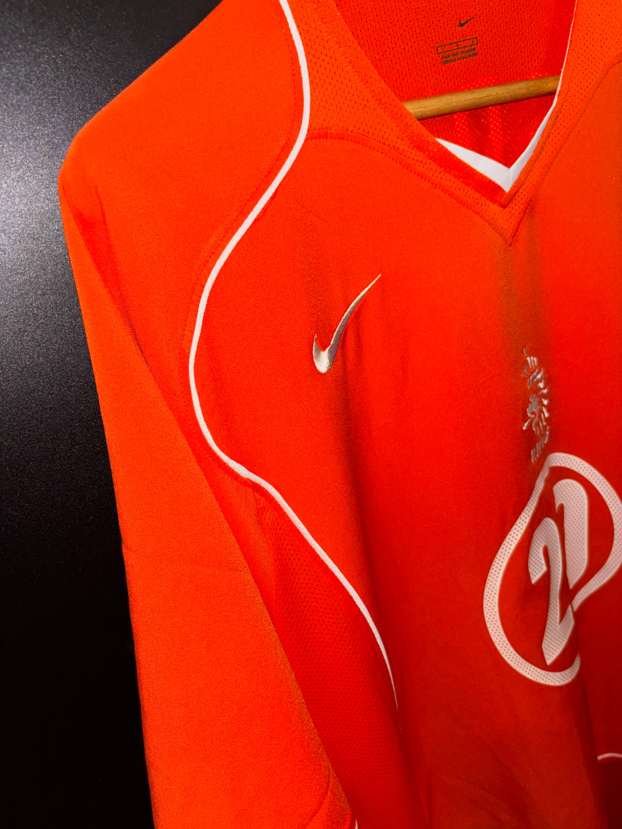 NETHERLANDS SEEDORF 2004-2005 ORIGINAL JERSEY Size L