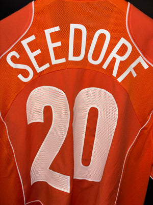 NETHERLANDS SEEDORF 2004-2005 ORIGINAL JERSEY Size L