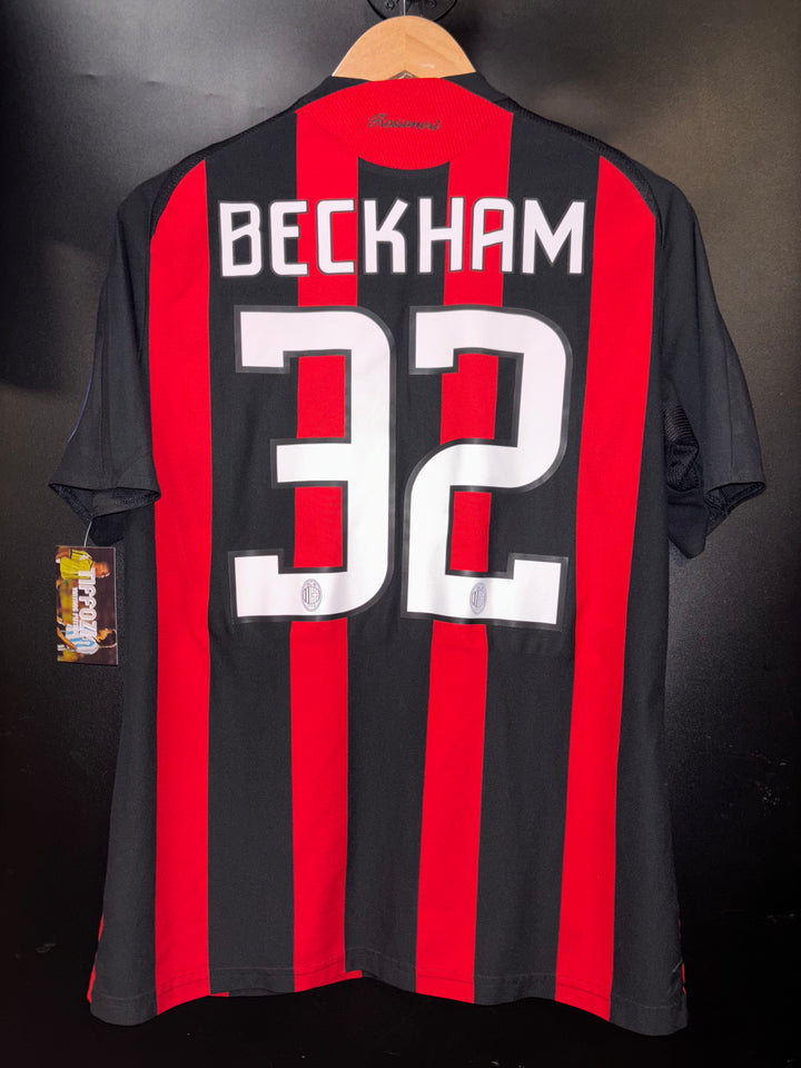 AC MILAN BECKHAM 2008-2009 ORIGINAL JERSEY Size M
