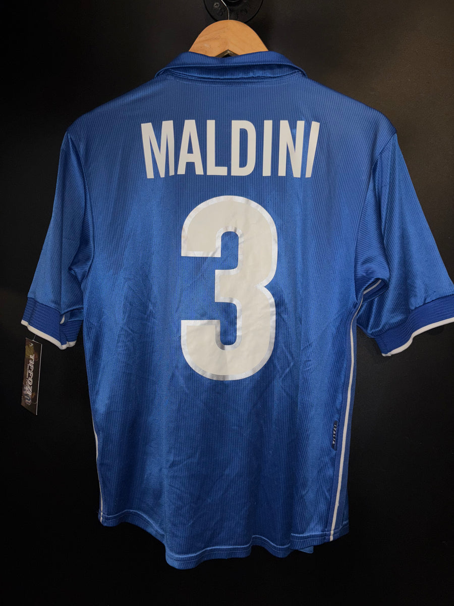ITALY MALDINI 1998-1999 ORIGINAL JERSEY Size S