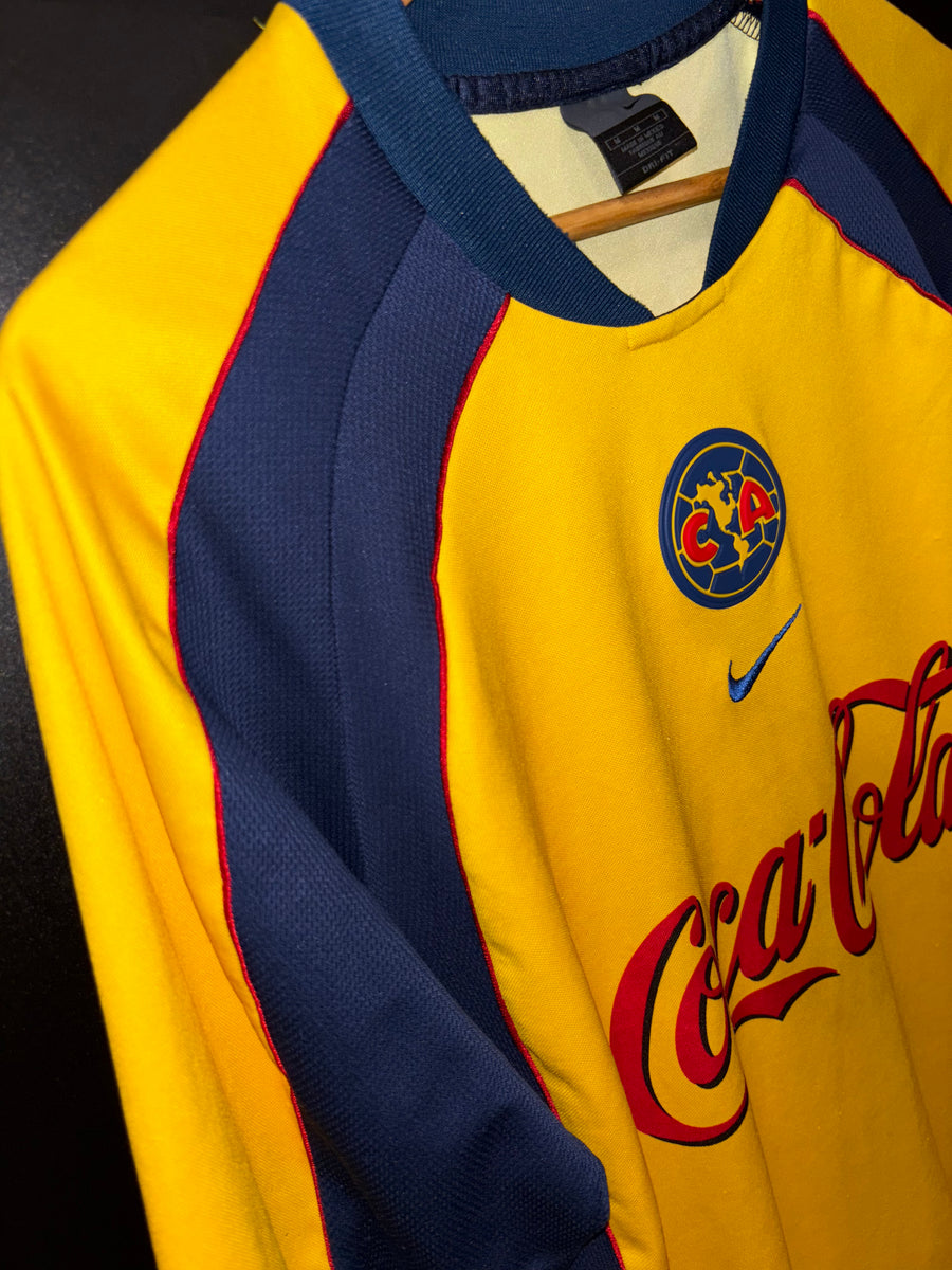 CLUB AMERICA ZAMORANO 2001-2002 ORIGINAL JERSEY SIZE M
