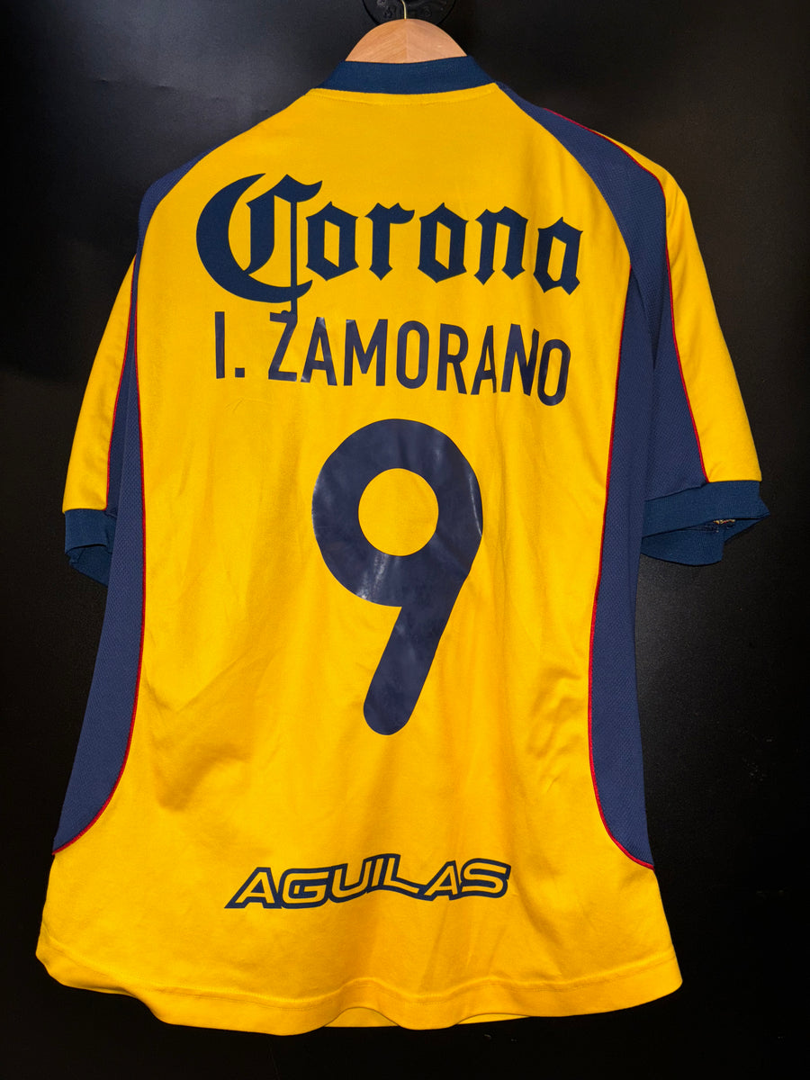 CLUB AMERICA ZAMORANO 2001-2002 ORIGINAL JERSEY SIZE M
