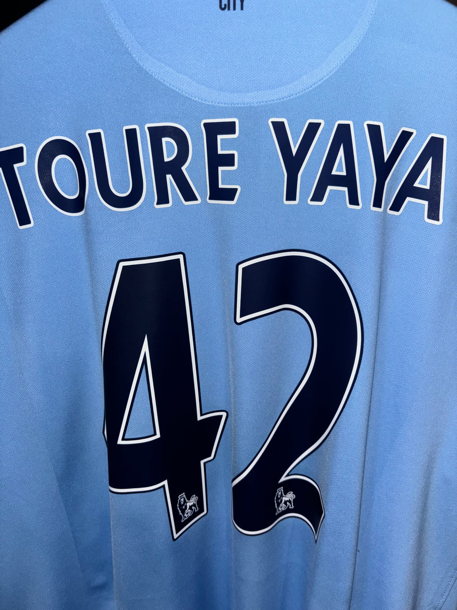 MANCHESTER CITY YAYA 2014-2015 ORIGINAL JERSEY Size XL