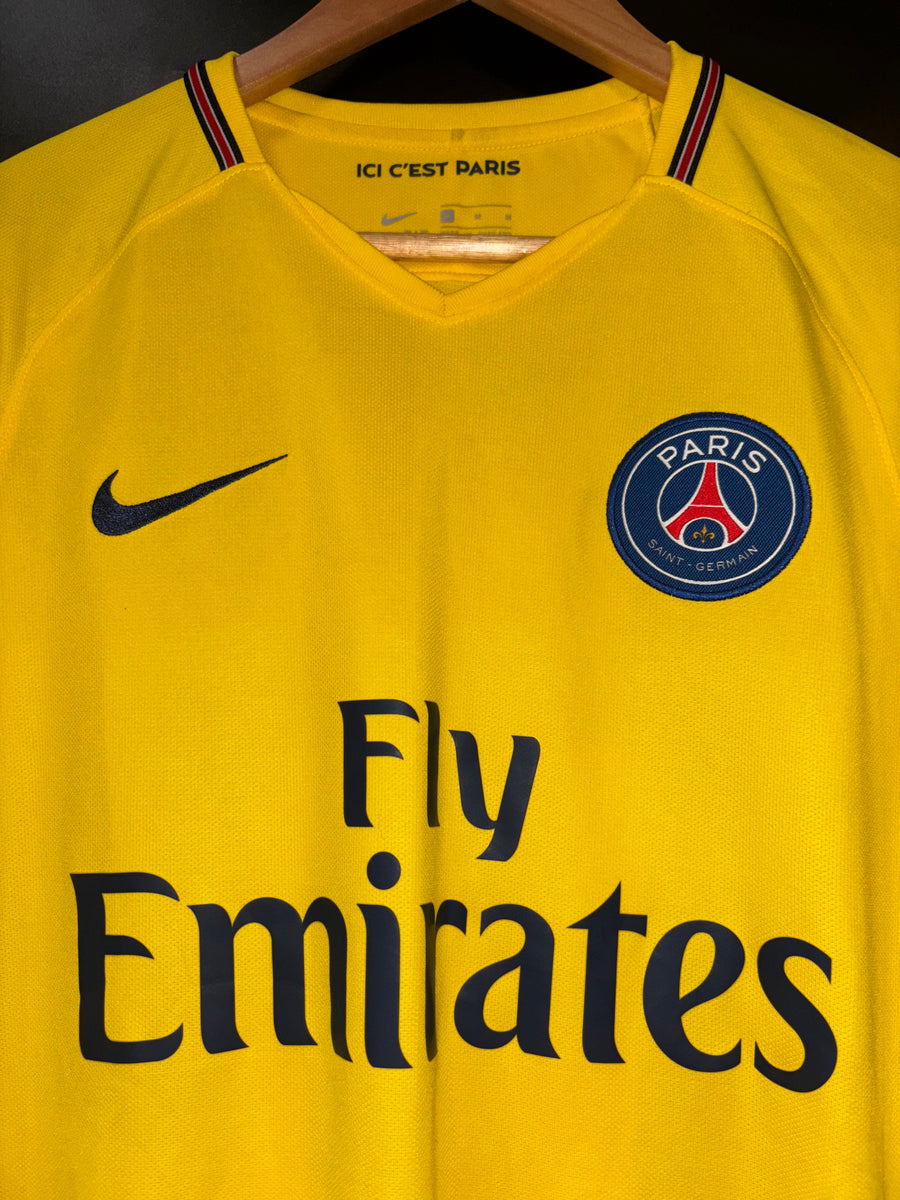 PSG PARIS SAINT GERMAIN NEYMAR JR ORIGINAL 2017-2018  JERSEY SIZE M