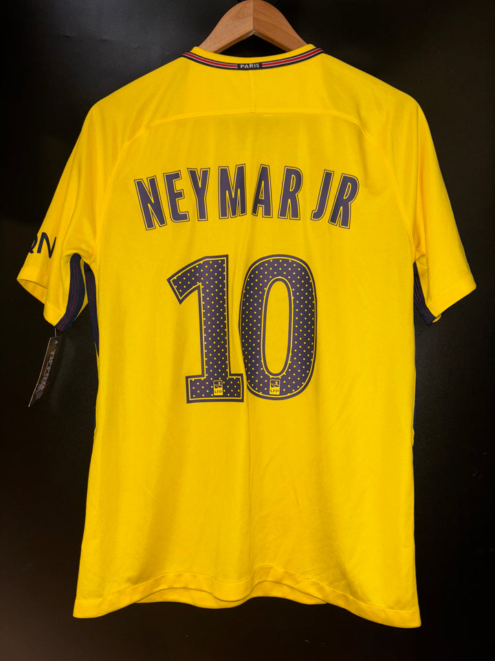 PSG PARIS SAINT GERMAIN NEYMAR JR ORIGINAL 2017-2018  JERSEY SIZE M