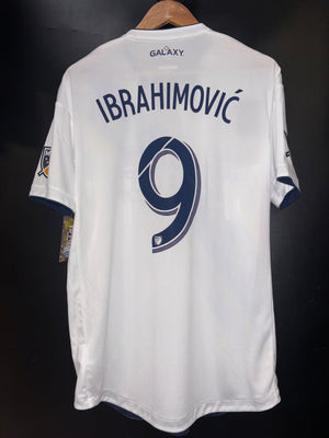 LA GALAXY IBRAHIMOVIC 2018-2019 ORIGINAL PLAYER JERSEY SIZE L