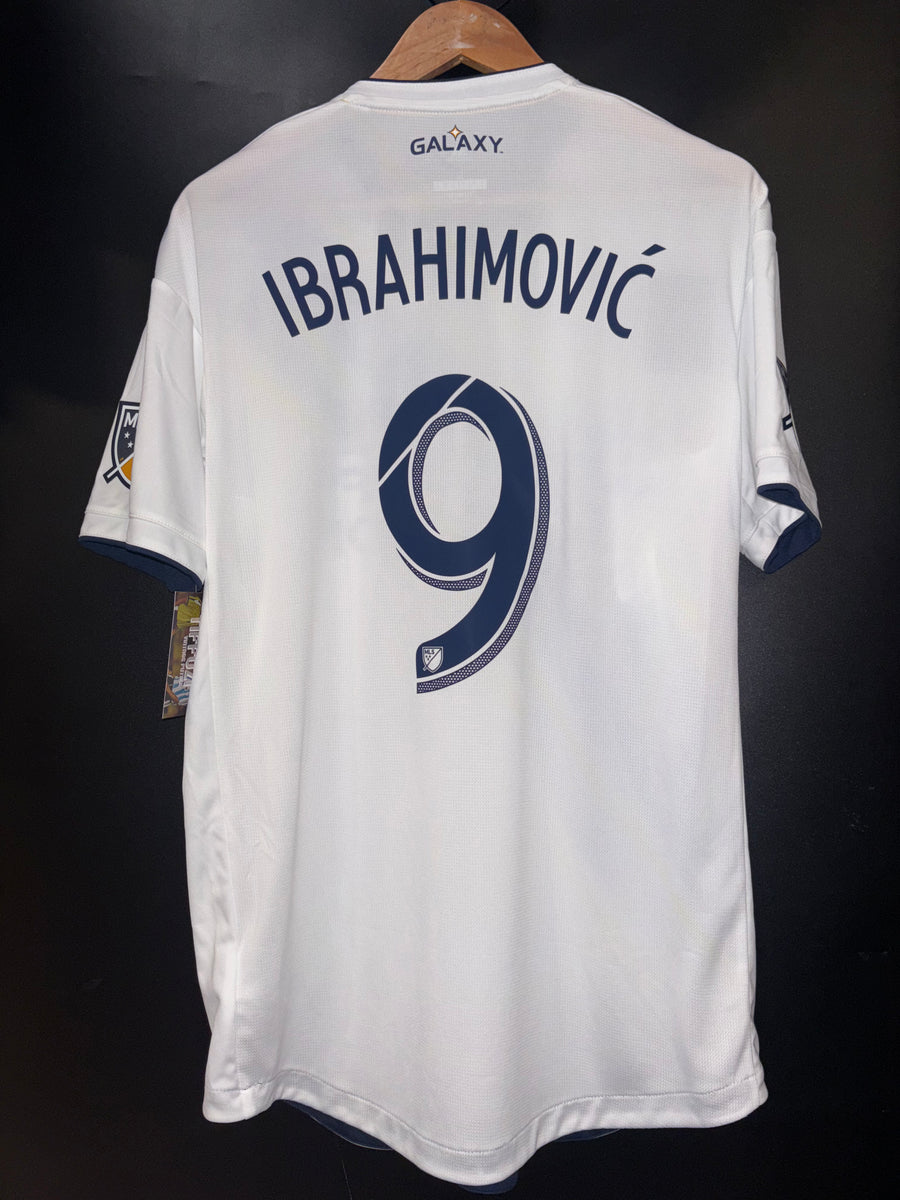 LA GALAXY IBRAHIMOVIC 2018-2019 ORIGINAL PLAYER JERSEY SIZE L