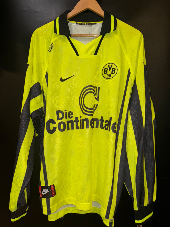 BORUSSIA DORTMUND 1996-1997 ORIGINAL JERSEY SIZE XL