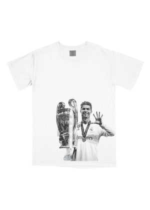 CR7 FIVE CHAMPIONS LEAGUES TEE