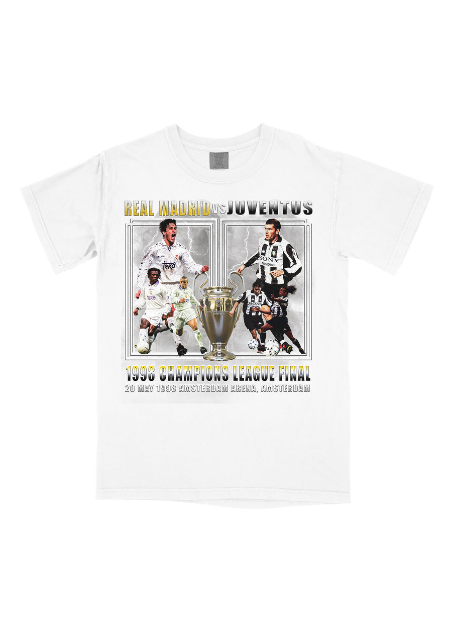 1998 CHAMPIONS LEAGUE FINAL REAL MADRID VS JUVENTUS