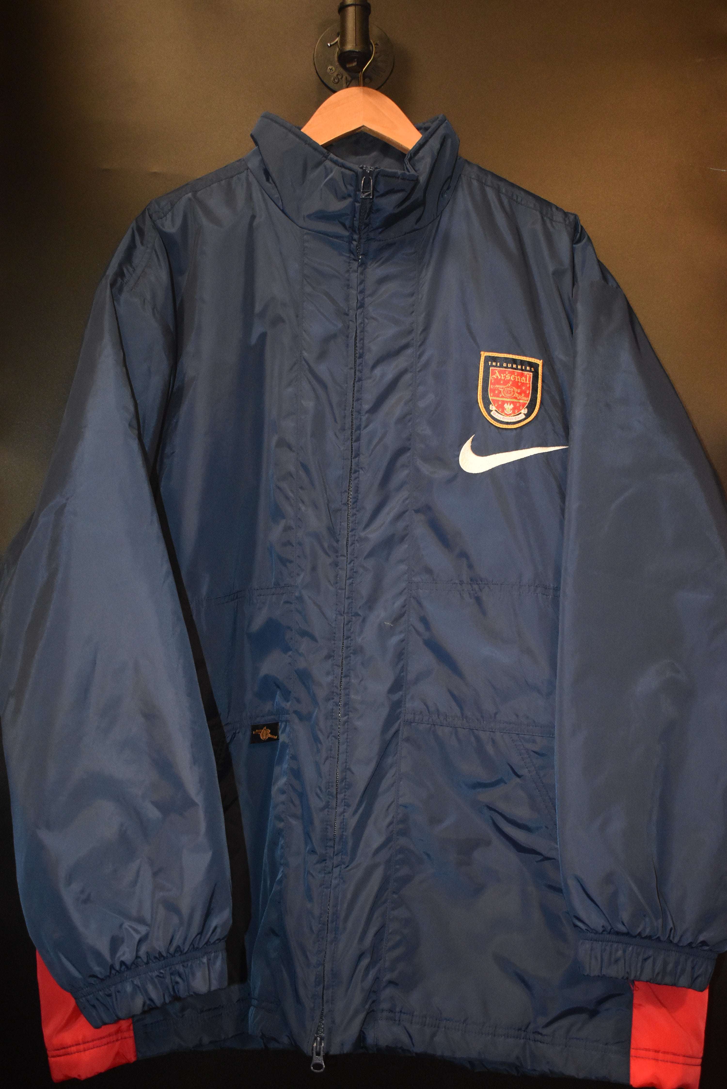 Arsenal long bench coat online