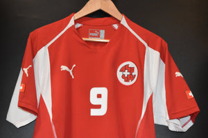 SWITZERLAND FREI 2004  EURO CUP ORIGINAL JERSEY Size L