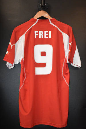 SWITZERLAND FREI 2004  EURO CUP ORIGINAL JERSEY Size L