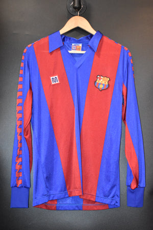 BARCELONA 1984-1989 ORIGINAL JERSEY Size M LONG SLEEVES