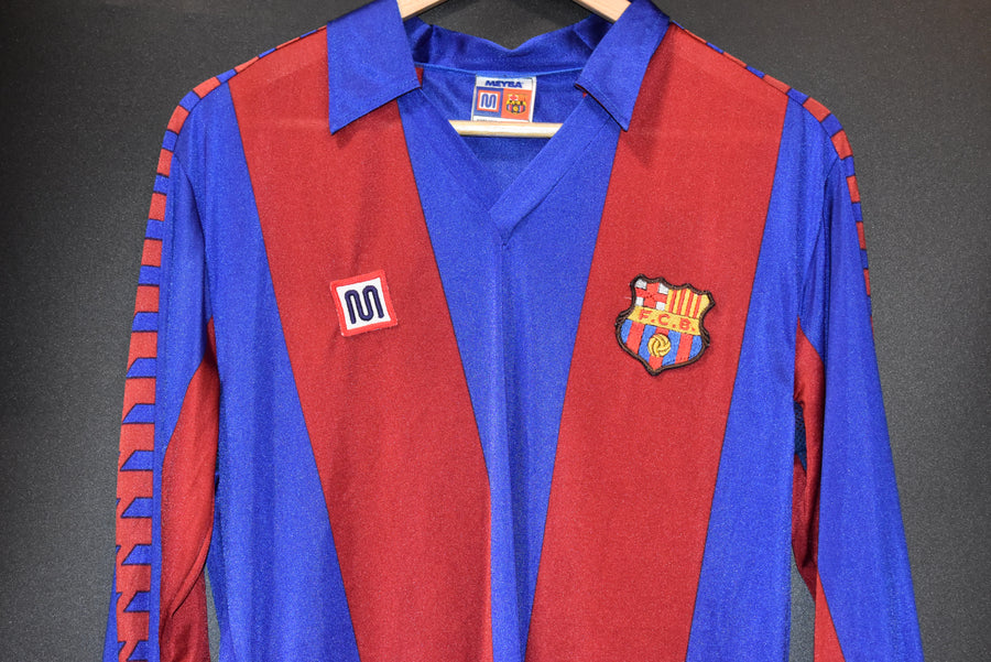 BARCELONA 1984-1989 ORIGINAL JERSEY Size M LONG SLEEVES