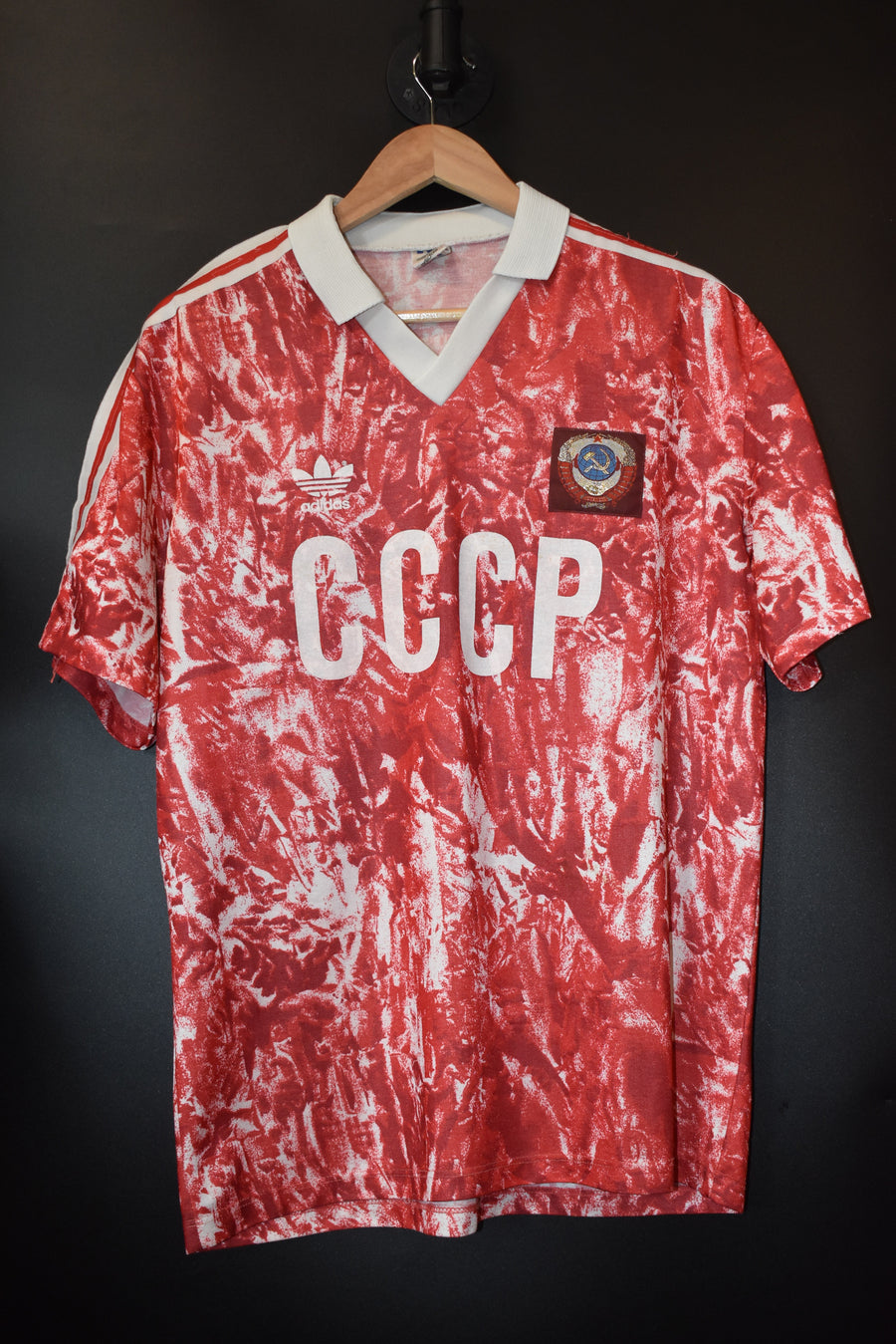 USSR SOVIET UNION 1989-1991 ORIGINAL JERSEY SIZE L (VERY GOOD)