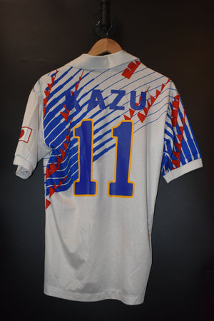 JAPAN KAZU 1993-1994 ORIGINAL AWAY JERSEY SIZE M